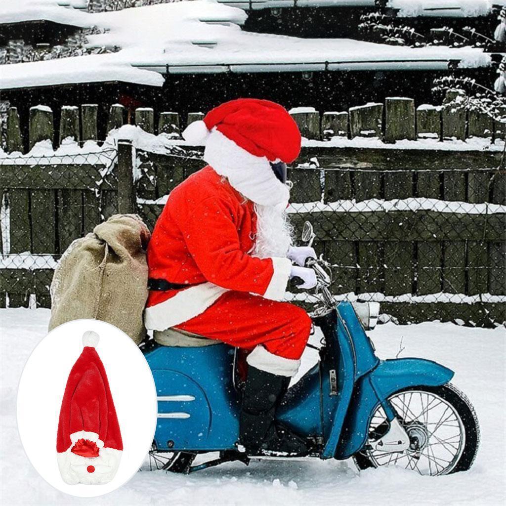 Motorhelm Cartoons Pluche Helm Beschermende Hoes Helm Full Face Covers Voor Outdoor Plezier Gepersonaliseerde Helmen Kerstmis