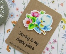 Needle Minder magnetisch, Vogel, Sticknadelhalter, Kreuzstich, N&auml;hen Geschenk