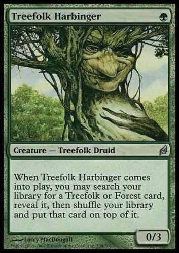 Treefolk Harbinger ~ Lorwyn [ Excellent ] [ Magic MTG ] - 第 1/1 張圖片