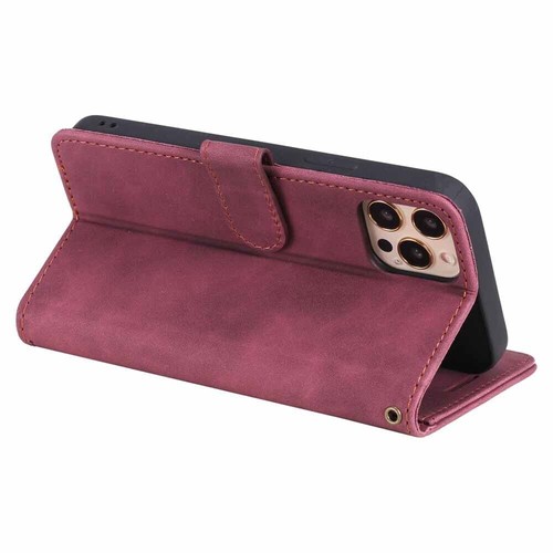 Para iPhone 14 13 12 11 6 7 8 Billetera Tarjeta Cuero Soporte Estuche Cubierta Bloqueo RFID - Imagen 50 de 53