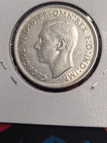 1942 Australia 1 Florin - Picture 2 of 2