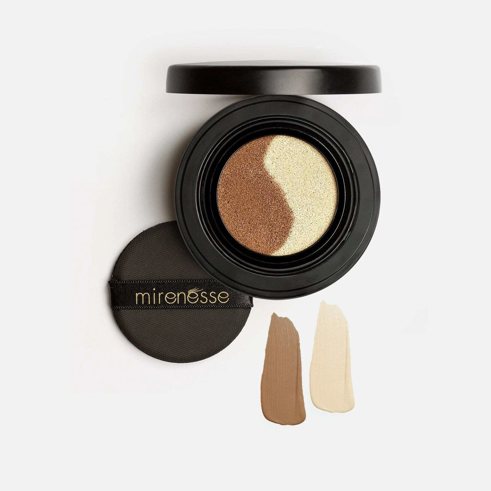 Instant Tanning Gel- 10 Collagen Face Glow Cushion Compact Bronzer