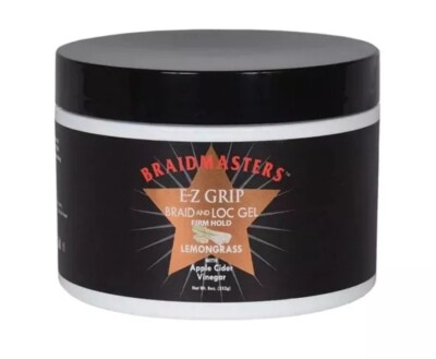 Braid Masters Ez Grip Braid und Loc Gel Zitronengras mit Apfelessig 8oz