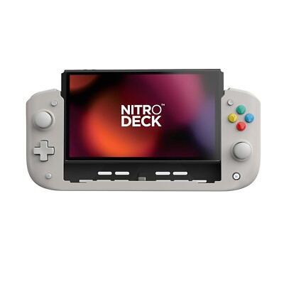 CRKD Nitro Deck Handheld Deck & Carry Case w/ Shoulder Strap (Pal Grey Edition)