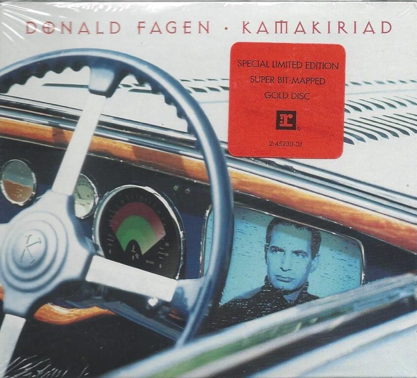 DONALD FAGEN Kamakiriad SEALED Promo Gold CD limited edition