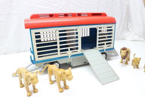 playmobil circus lion truck like 3514 setnr x1 use 3542 3808 3510 3553 3513 3477 - Picture 8 of 10