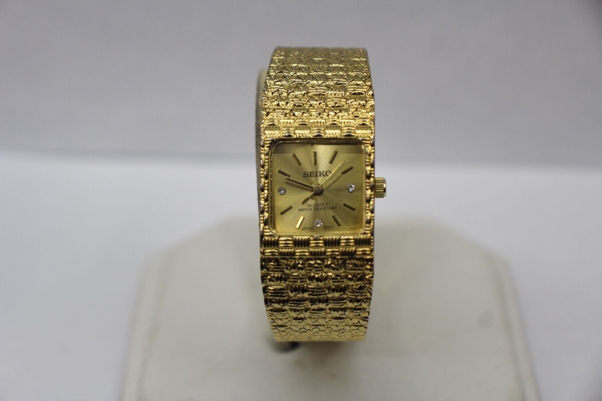 Vintage Seiko Quartz Japan Movement V401-5241 R1 Stainless Vintage Seiko Quartz Japan Movement V401-5241 R1 Stainless