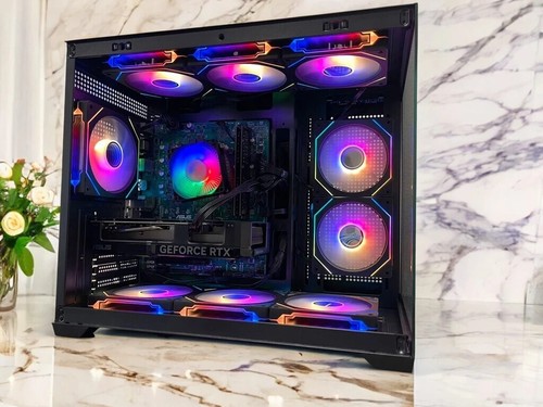 Gaming PC ready ARGB UP i7 32GB RAM 1TB SSD RTX 3050 WIFI 6 Win 10 Custom Build - Picture 2 of 6