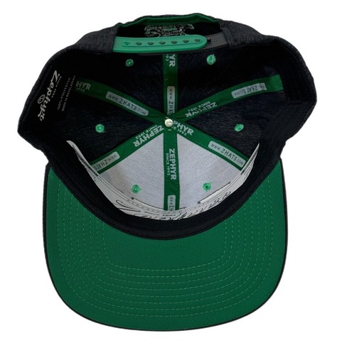 Zephyr NCAA Notre Dame Fighting irische ""Hightower"" flache Rechnung Druckknopflasche Mütze neu mit Etikett - Bild 5 von 5