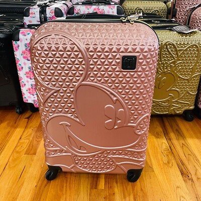 Rose Gold Disney Ful Luggage Disney Mickey Mouse Rose Gold Carry