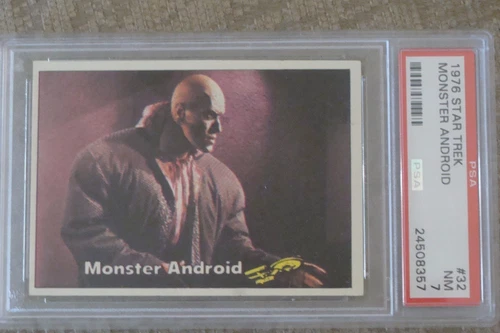 Star Trek 1976 Topps Trading Card #32 Set Break TV Show PSA 7 Original Wars