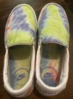 Nike Tie Dye Slip On Shoes Unisex Women's Size 7 Slippers Slides Canvas — photo 3