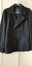 AMERICAN RAG MENS  COAT BLACK size (M)