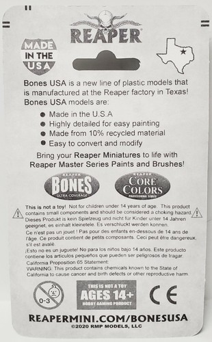 TROLL SLAYER SOPHIE Reaper Miniatures Bones USA: Reaper Legends REM30134 D&D - Picture 3 of 3