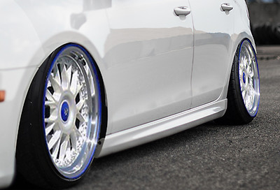 RLD Seitenschweller Schweller Sideskirts ABS für VW Caddy 2 9KV