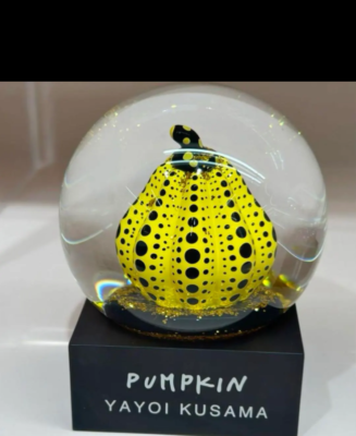 草間彌生 [Yayoi Kusama] Snow globe YAYOI KUSAMA pumpkin with box