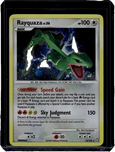 25th ライナ　ARS9 PSA 9 Mint Rayquaza C LV.X 079/100 Beat of the Frontier Holo 1ED