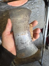 RARE Nice Vintage MARBLE'S #15 Camp Axe Double Bit Axe Head / Gladstone, Mich.