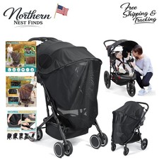 Adjustable UV Sun Shade for Strollers - Removable Design All-Around Protection