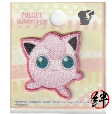Clothing Pocket Monsters Pokemon Patch Sticker Iron-on Dual-use Pudding POS005