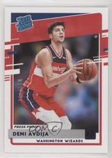2020 Panini Donruss Rated Rookies Press Proof Purple /199 Deni Avdija #205 xg6