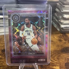 2024-25 Panini NBA HOOPS Mike Conley #191 Purple Explosion /110
