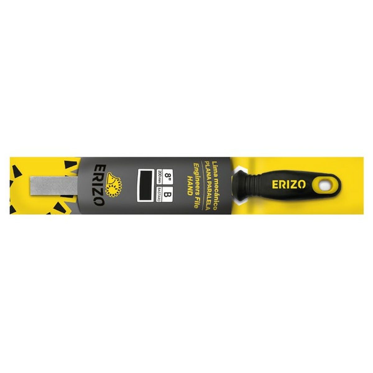 Lima piatta ERIZO 6" Parallela Fine