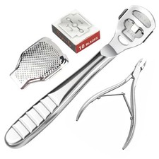 Foot Callus Shaver Tool With Blades Stainless Steel Pedicure Razor 1 Pc