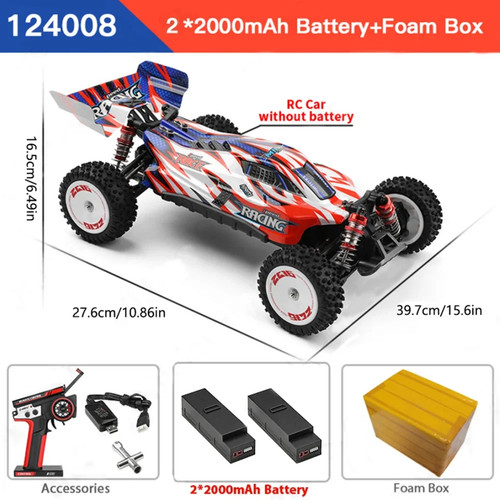 4WD RC Car 3S Professional Racing Car Brushless Electric Off-Road DriftToys Gift - Picture 8 of 23