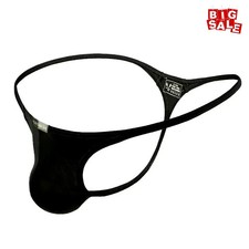 Men's Low Rise Thong G String Solid Briefs Breathable Jockstrap Underwear