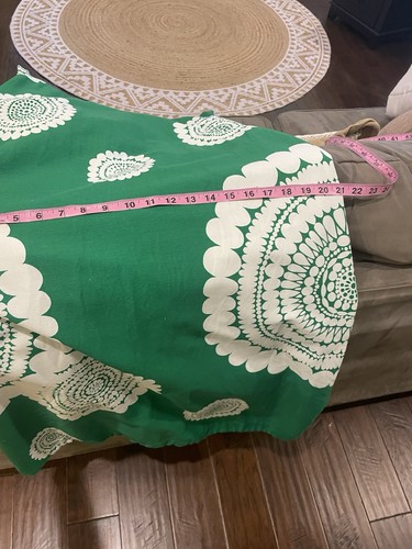 Vintage Hawaii Waltah Clarke's Size 12 Green Maxi Dress READ - Picture 15 of 15