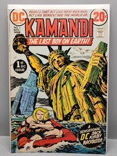 KAMANDI L'ULTIMO RAGAZZO SULLA TERRA #1 (1° App JACK KIRBY) DC Comics 1972/spedizione gratuita 