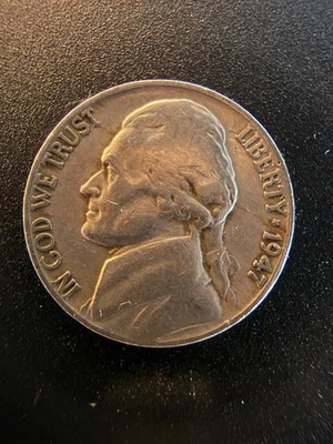 USA / 5 Cents 1947 / Jefferson Nickel / ss, sehr schön / Thomas Jefferson - Bild 1 von 4