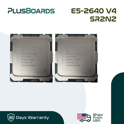 New Lot of 2 Intel Xeon E5-2640 v4 2.4GHz 10Core 25MB LGA2011 Server Processor
