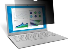 3M Privacy Filter for 13.3 Inch Widescreen Laptop, Reduces Blue Light, Screen Pr
