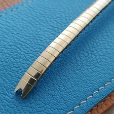 Ladies Gold RGP Bulova Classic Stretch Unused 1970s Vintage Cocktail Watch Band