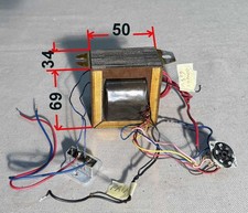 Trasformatore d’alimentazione radio d’epoca fonovaligia amplificatore a vavole
