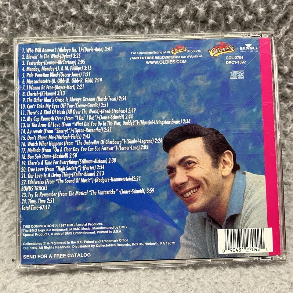 Ed Ames - Who Will Answer / My Cup Runneth Over - 2 CDs in 1 Golden Classics Ed. - Image 3 of 3