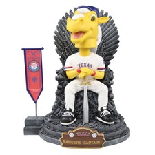 Rangers Captain Texas Rangers Game of Thrones Iron Throne GOT Bobblehead MLB