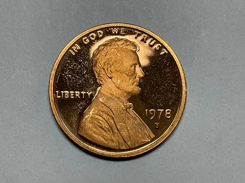 1978 S Lincoln Cent Proof #1