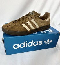adidas Malison SPZL Spezial Men's Brown Suede Lace-Up Trainers UK 10