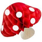 Paper Mushroom Honeycomb Ornament Birthday Party Supply Wedding Decoration