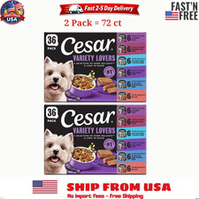 Cesar Home Delights Classic Loaf in Sauce Adult Wet Dog Food, 3.5oz x 72 Count