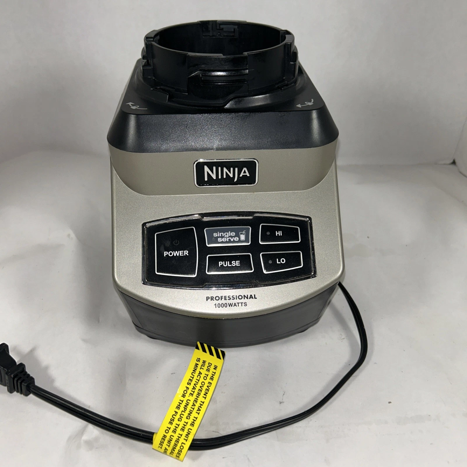 Ninja BL660WM 3 Speed Blender - BLENDER BASE ONLY - Gray