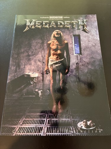 LOTTO DI 10-LIBRI LINGUETTA CHITARRA-MEGADETH/BLACK LABEL SOCIETY/BLACK SABBATH/ROB ZOMBIE