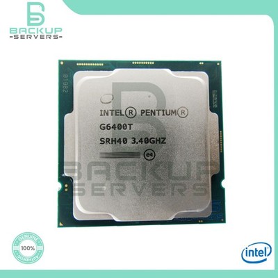SRH40 Intel Pentium Gold G6400T Dual-Core 3.40GHz 4MB 35W FLGA1200 Processor