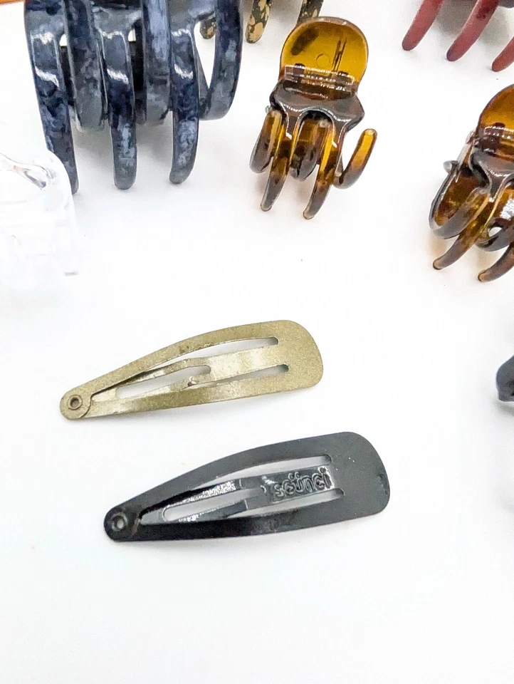 Pacote Scunci Banana Hair Clip Cincher e outros clipes e faixa de cabelo sem marca LEIA - Imagem 2 de 4