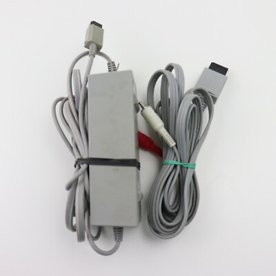 Nintendo Wii RCA ( Cable & AC Adapter Power Cord Only ) Brick Replacement
