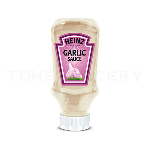 Sauce Shop Garlic Mayo - Creamy Garlic Mayonnaise, Made With Free-Range Egg Yolk, 410g Bottle, UK Made