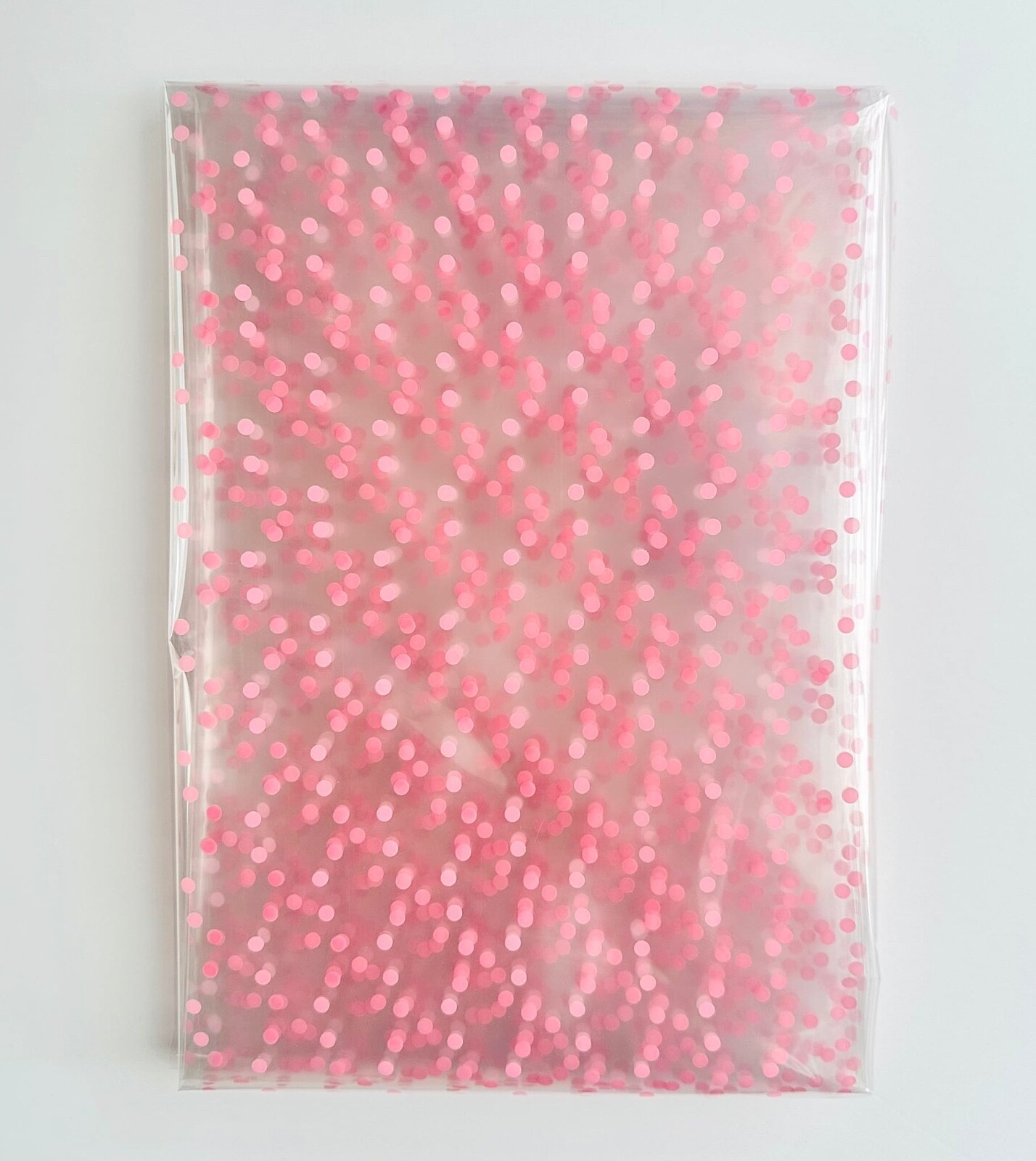 ShredAstic® Dot Clear Florist Cellophane Gift Wrap Film for Hampers